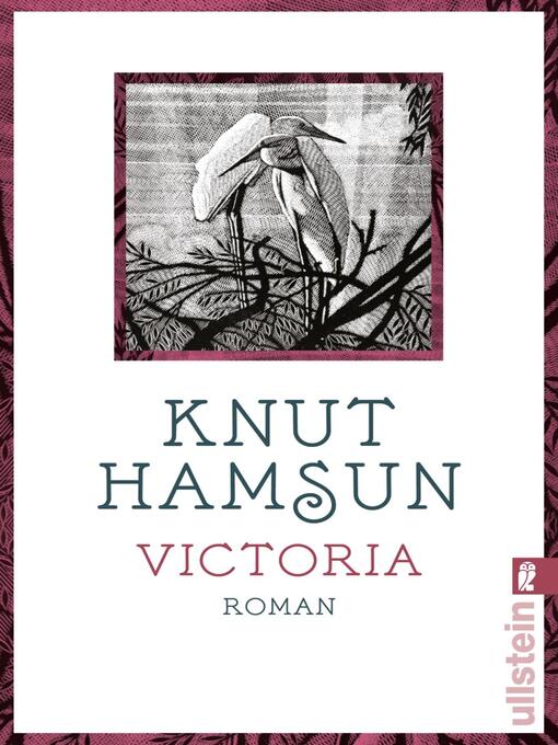 Title details for Victoria by Knut Hamsun - Wait list